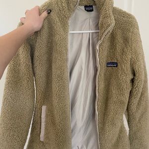 teddy zip up patagonia